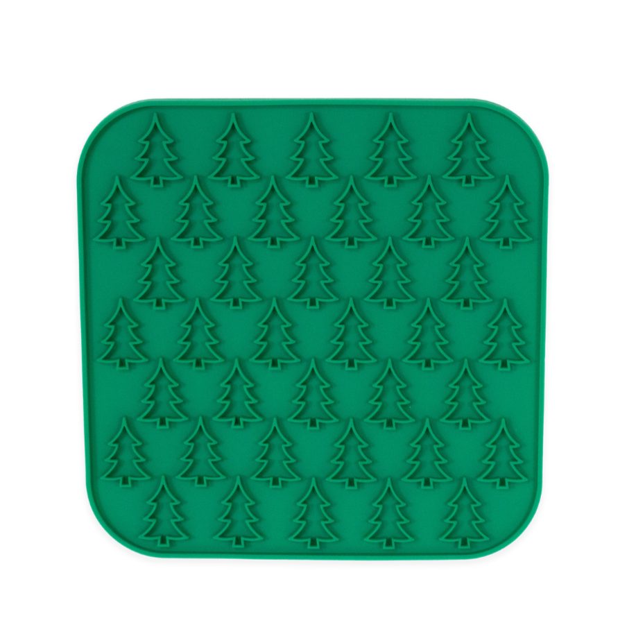 Cupid & Comet Christmas Lick Mat for Dogs | Calming Enrichment & Slow Feeding Mat