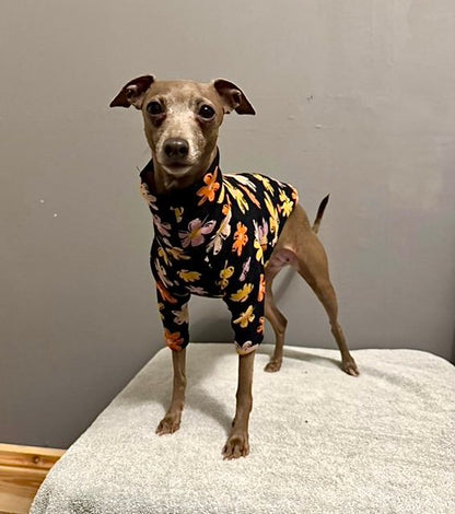 Fleece Lined Sweatshirt Jumper - Flower Power