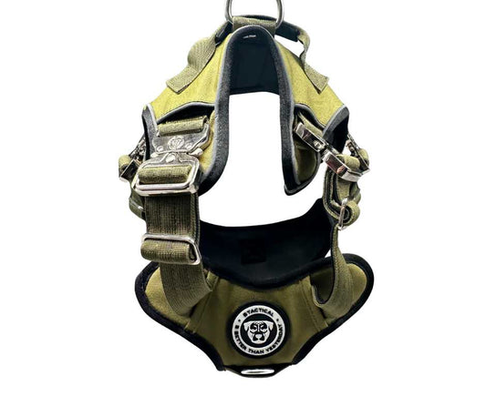 The No Pull Ultimate BTactical Harness | Khaki Green