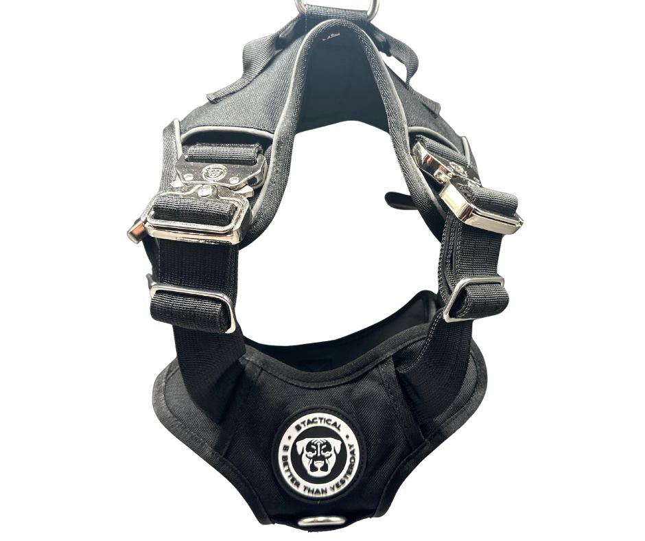 The No Pull Ultimate BTactical Harness | Midnight Black