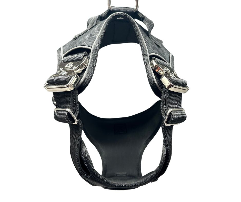 The No Pull Ultimate BTactical Harness | Midnight Black