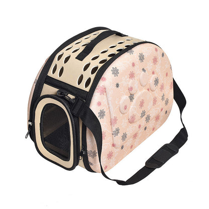 Folding Straddle traveling pet Bag