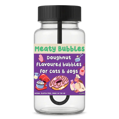 Meaty Bubbles – Pet Safe Bubbles for Dogs & Cats (Various Flavours)