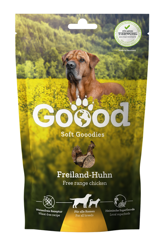 Adult Soft Gooodies - Free Range Chicken dog treats 100g
