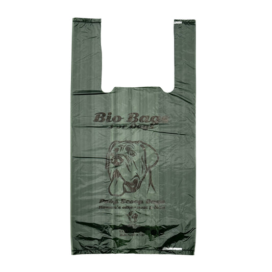 Dog Poo Bags with Handles - Biodegradable, Unscented & Leakproof - Bulk