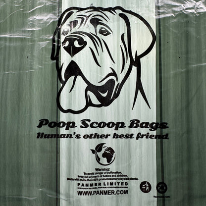 Dog Poo Bags with Handles - Biodegradable, Unscented & Leakproof - Bulk