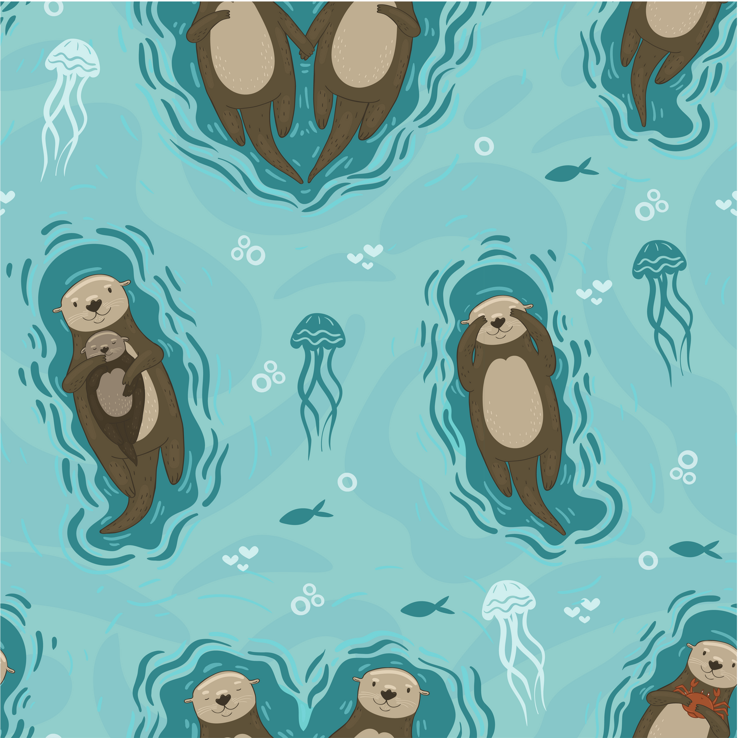 Otterly Lovely Poo Bag Holder 🦦💙