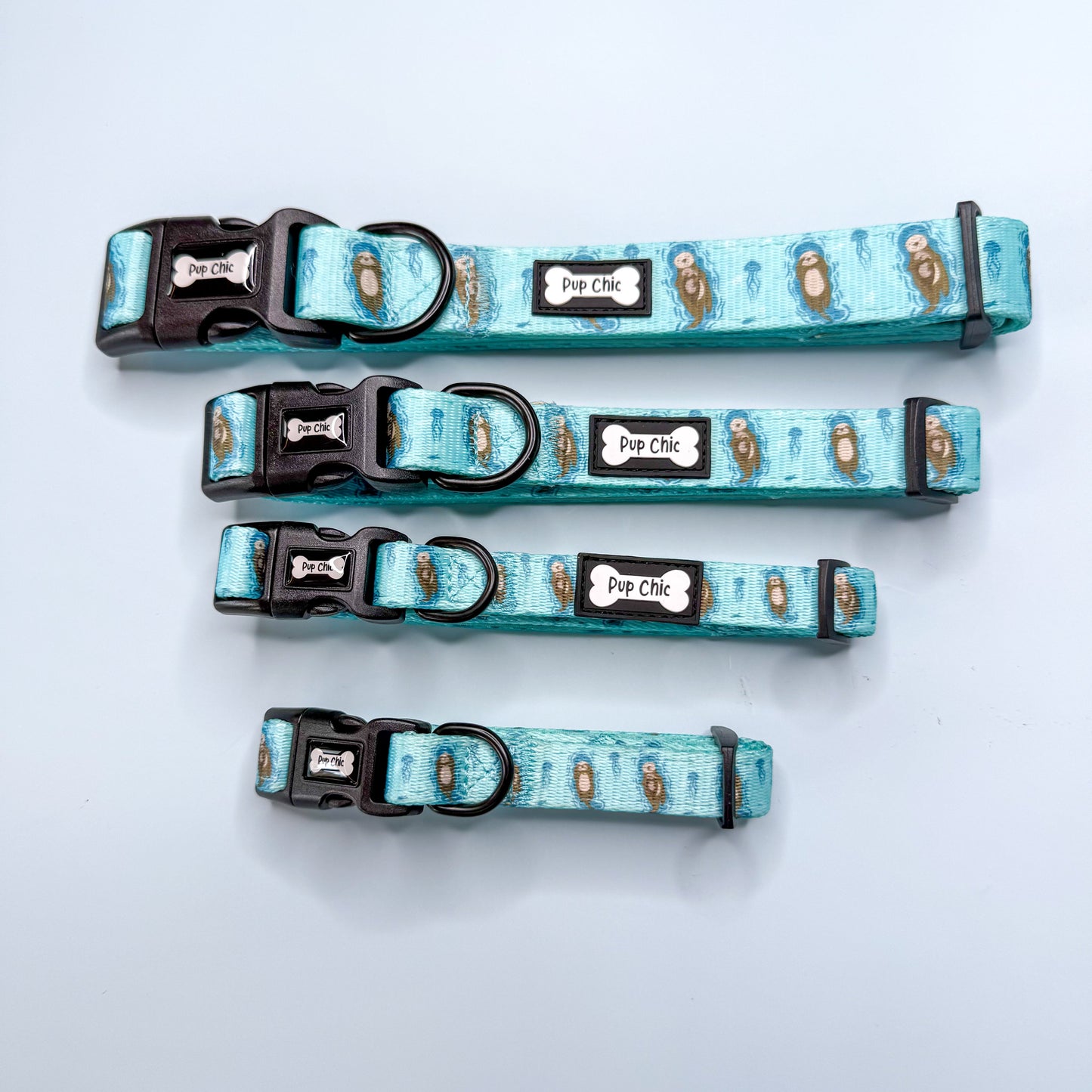 Otterly Lovely Dog Collar 🦦💙