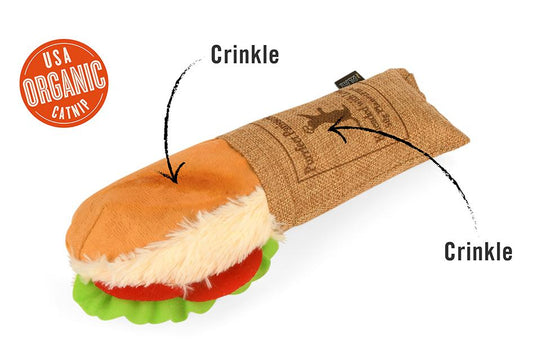 Feline Frenzy Kicker Tuna Baguette Cat Toy