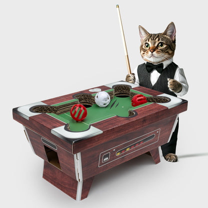 Cardboard Cat Pool Table Toy For Cats