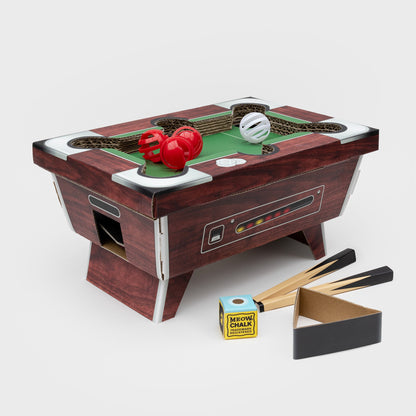 Cardboard Cat Pool Table Toy For Cats