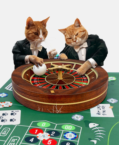 Cardboard Cat Casino Toy For Cats