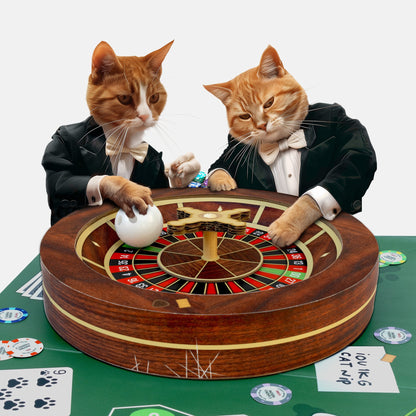 Cardboard Cat Casino Toy For Cats