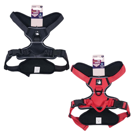 Rosewood Reflective Dog Harness