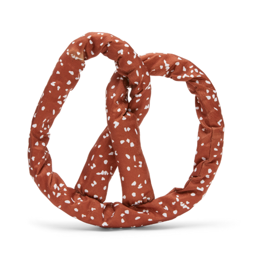Bark Paula'S Park Slope Pretzel Dog Toy