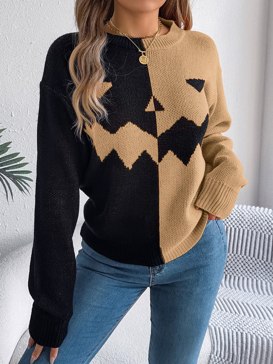 Halloween Sweater Fashion Long Sleeve T-shirt