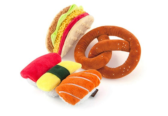 Sushi Plush Dog Toy