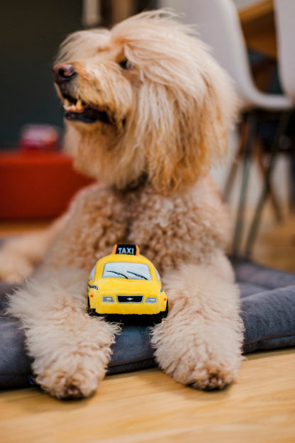 Canine Commute New Yap City Taxi dog toy