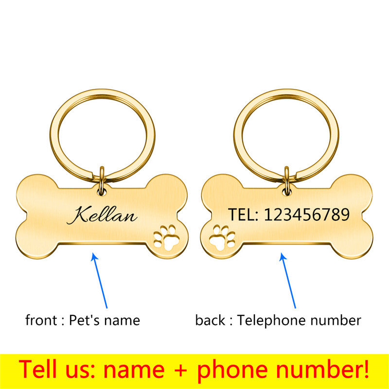Dog Name Tag