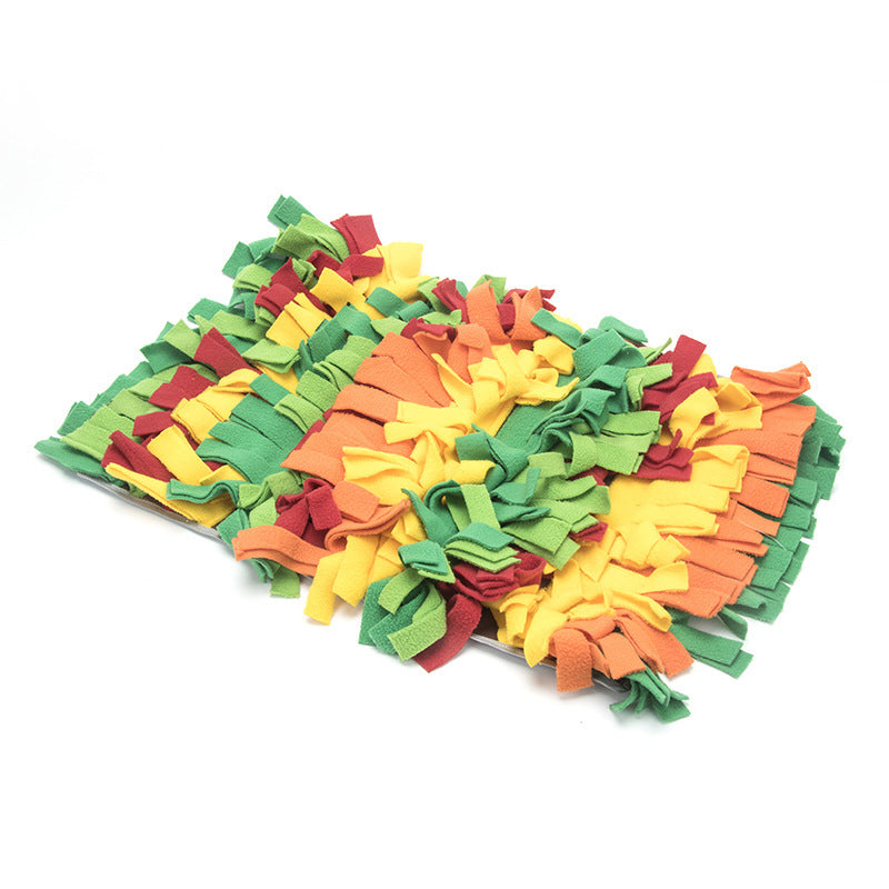 Rainbow Pet Dog Sniffing Mat